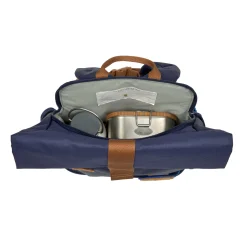 Kindergartenrucksack Rolltop - Little Gang, Dunkelblau
