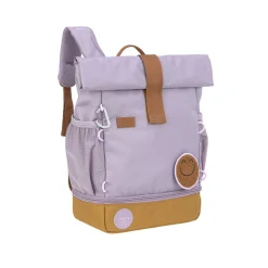 Kindergartenrucksack Rolltop - Little Gang, Lila