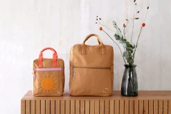 Kindergartenrucksack Square Little One & Me - Small, Karamell
