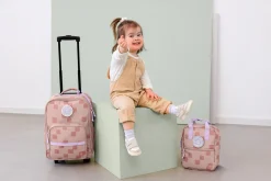 Kindergartenrucksack Square - Pattern Party, Rosa
