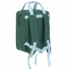 Kindergartenrucksack Square - Little Gang, Zitrone Dunkelgrün