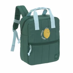 Kindergartenrucksack Square - Little Gang, Zitrone Dunkelgrün