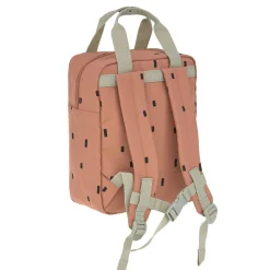 Kindergartenrucksack Square - Happy Prints, Karamell