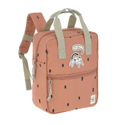 Kindergartenrucksack Square - Happy Prints, Karamell