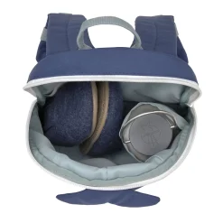 Kindergartenrucksack Tiny - Wal, Dunkelblau