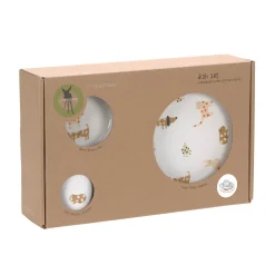 Kindergeschirr Set Porzellan - Little Mateys, Spicy orange