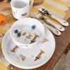 Kindergeschirr Set Porzellan - Little Mateys, Royal Blau