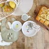 Kindergeschirr Set Porzellan - Happy Fruits, Zitrone Kirsche
