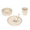 Kindergeschirr Set (Teller - Schüssel - Becher - Löffel) - Little Water, Wal