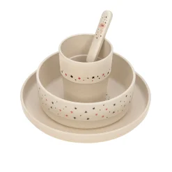 Kindergeschirr Set (Teller - Schüssel - Becher - Löffel) - Little Water, Schwan