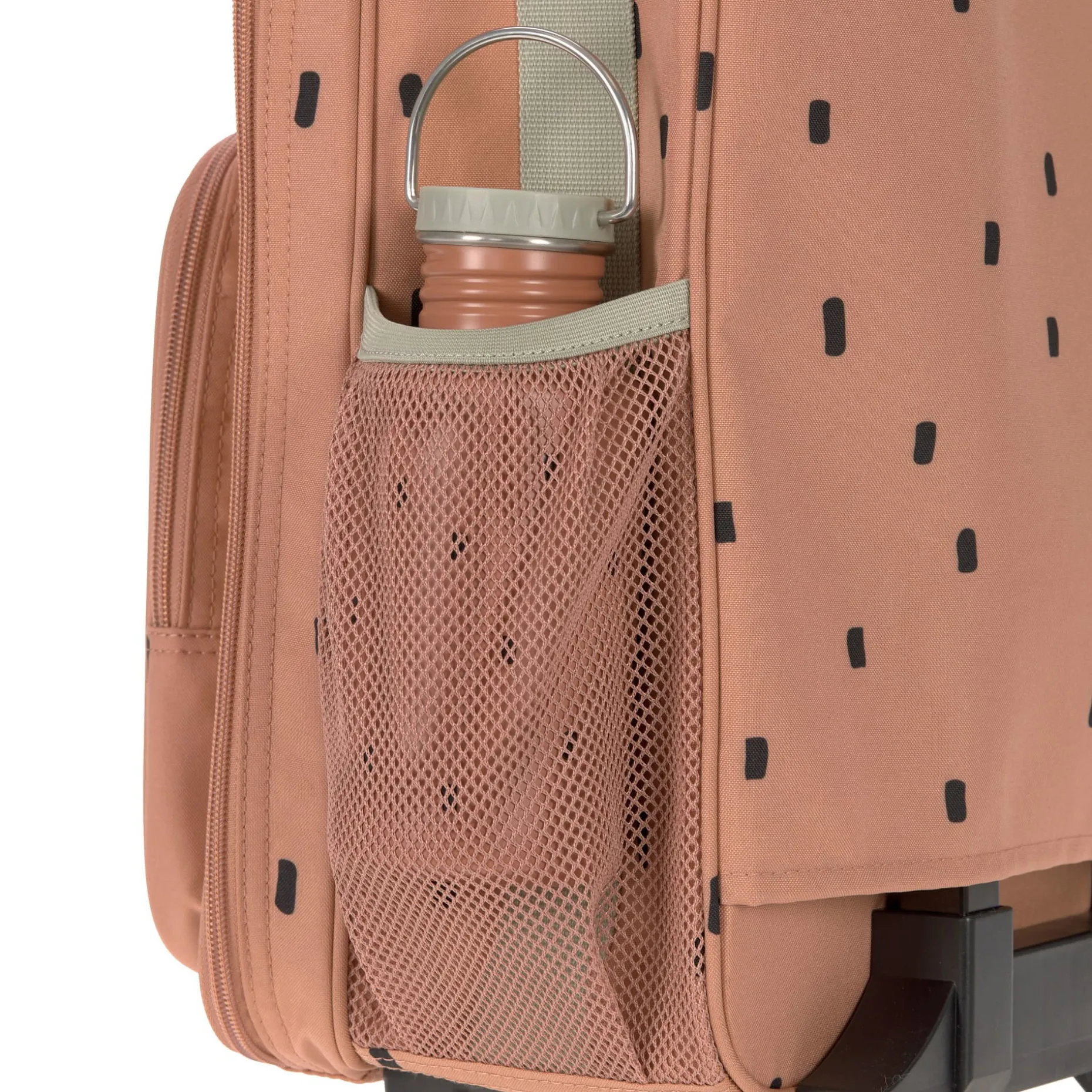 Kinderkoffer - Trolley Happy Prints, Karamell