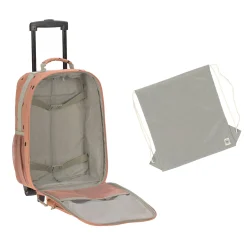 Kinderkoffer - Trolley Happy Prints, Karamell