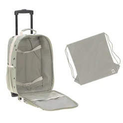 Kinderkoffer - Trolley Happy Prints, Oliv