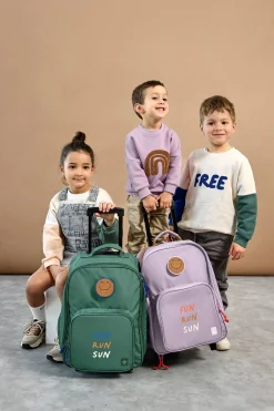 Kinderkoffer - Trolley Little Gang, Lila