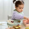 Kinder Menüteller Silikon (3-teilig) - Happy Fruits, Kirsche