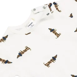 Kinder Pyjama Kurz - Bio Baumwolle, Hund Milky