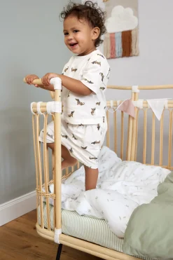 Kinder Pyjama Kurz - Bio Baumwolle, Hund Milky