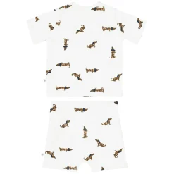 Kinder Pyjama Kurz - Bio Baumwolle, Hund Milky