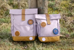 Kinderrucksack Rolltop - Little Gang, Lila