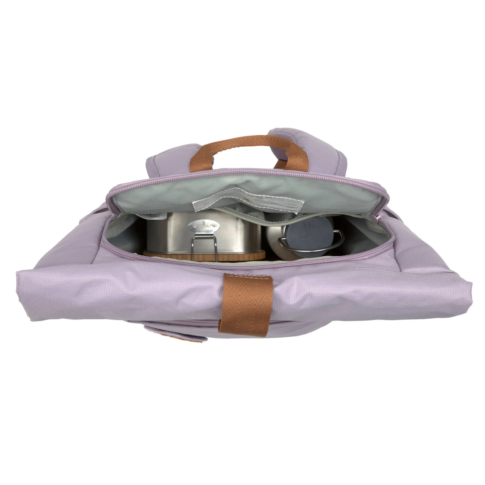 Kinderrucksack Rolltop - Little Gang, Lila