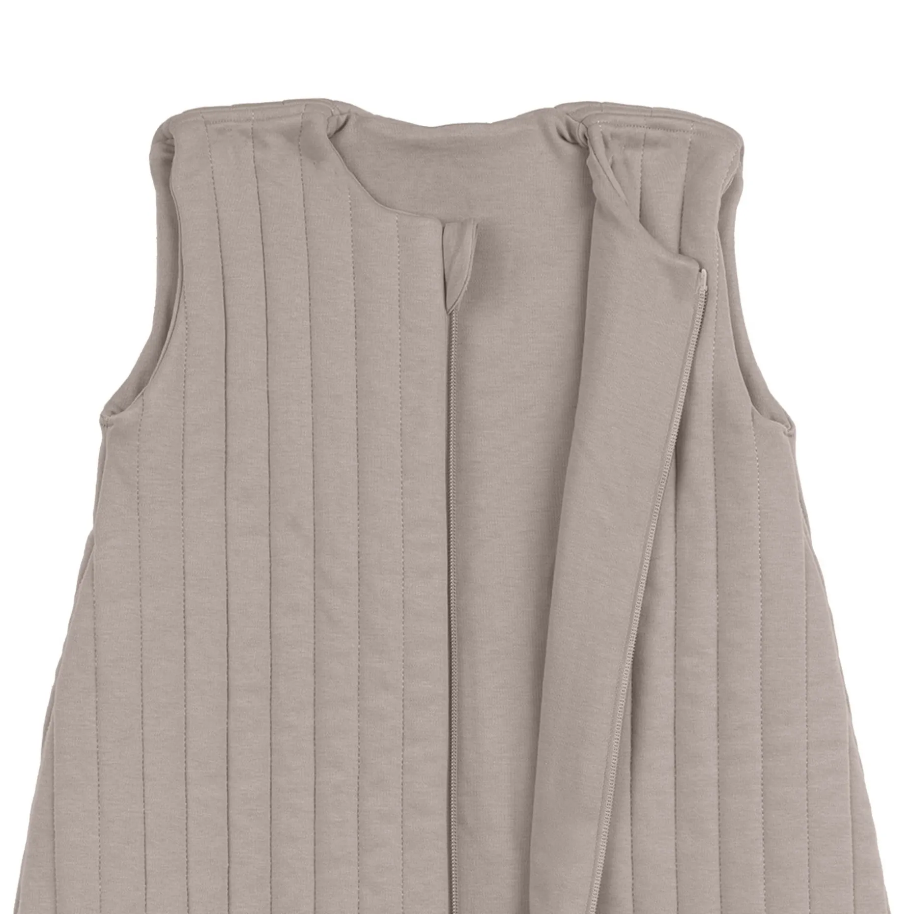 Kinder Schlafoverall 2.5 TOG - Bio Baumwolle, Taupe