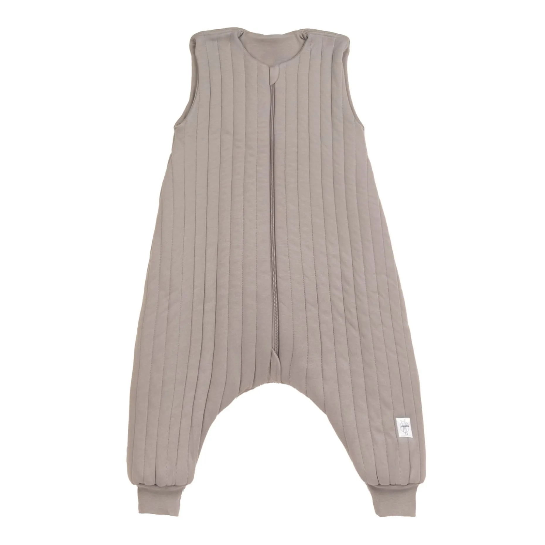 Kinder Schlafoverall 2.5 TOG - Bio Baumwolle, Taupe