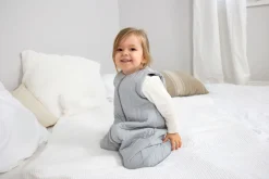 Kinder Schlafoverall 3 TOG - Bio Baumwolle, Hellblau