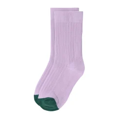 Kinder Socken 5er Set - Little Gang, Lila Weiß Grün