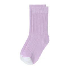Kinder Socken 5er Set - Little Gang, Lila Weiß Grün