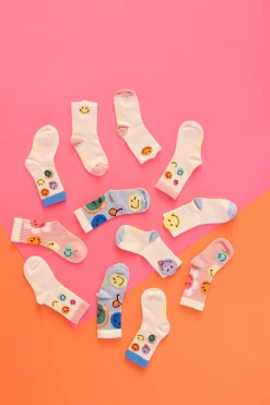 Kinder Socken 3er Set - SmileyWorld®, Blau