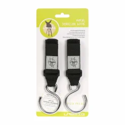 Kinderwagenhaken (2 Stk) - Stroller Hooks, metal