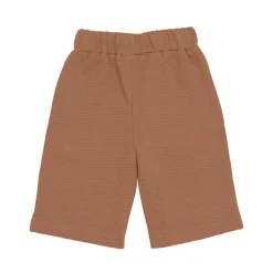 Kurze Hose Kinder - Bio Baumwolle, Little Gang, Karamell