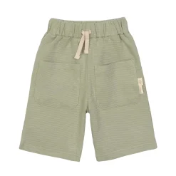 Kurze Hose Kinder - Bio Baumwolle, Little Gang, Khaki