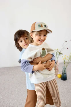 Leggings Kinder - Gerippt, Little Gang, Birne Karamell