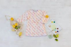 Malkittel Kinder - Happy Fruits, Rosa