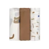 Mulltücher 3er Set 80 x 80 cm - Little Mateys, Royal Blau