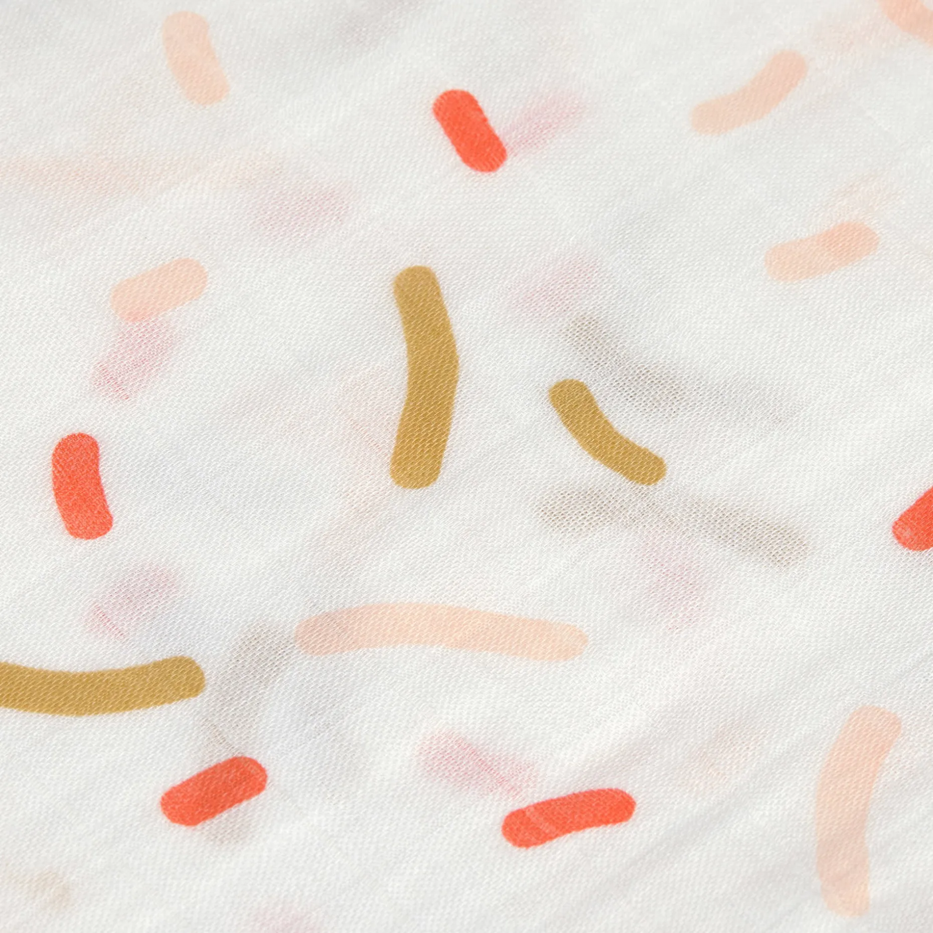 Mulltücher 3er Set 80 x 80 cm - Little Mateys, Spicy Orange
