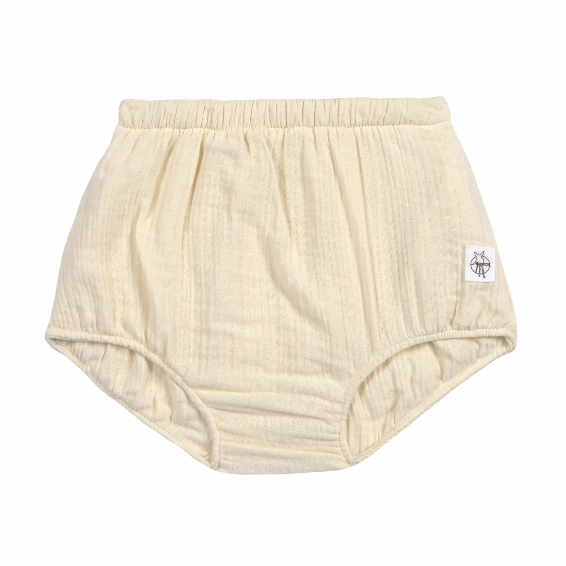 Musselin Baby Hose - Bio Baumwolle, Hellgelb