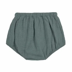 Musselin Baby Hose - Bio Baumwolle, Petrolgrün