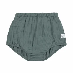 Musselin Baby Hose - Bio Baumwolle, Petrolgrün