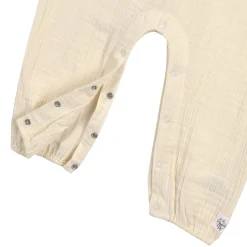 Musselin Jumpsuit - Bio Baumwolle, Hellgelb