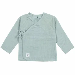Musselin Wickelshirt - Bio Baumwolle, Silbergrau