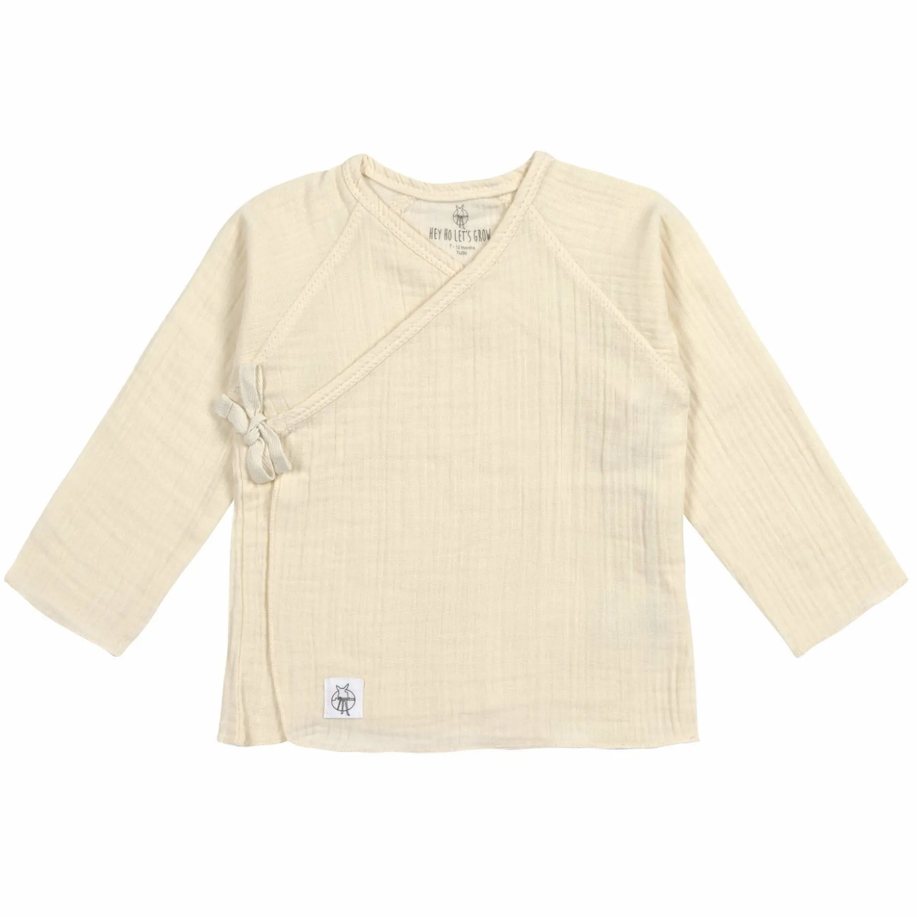 Musselin Wickelshirt - Bio Baumwolle, Hellgelb