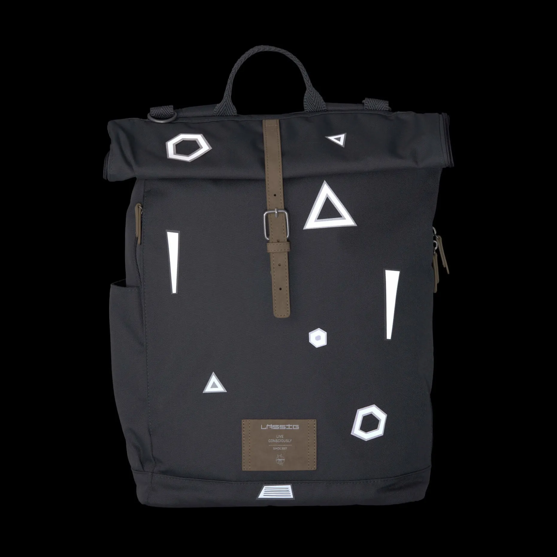 Reflektierende Aufkleber - Pimp your Bag, Hexagon