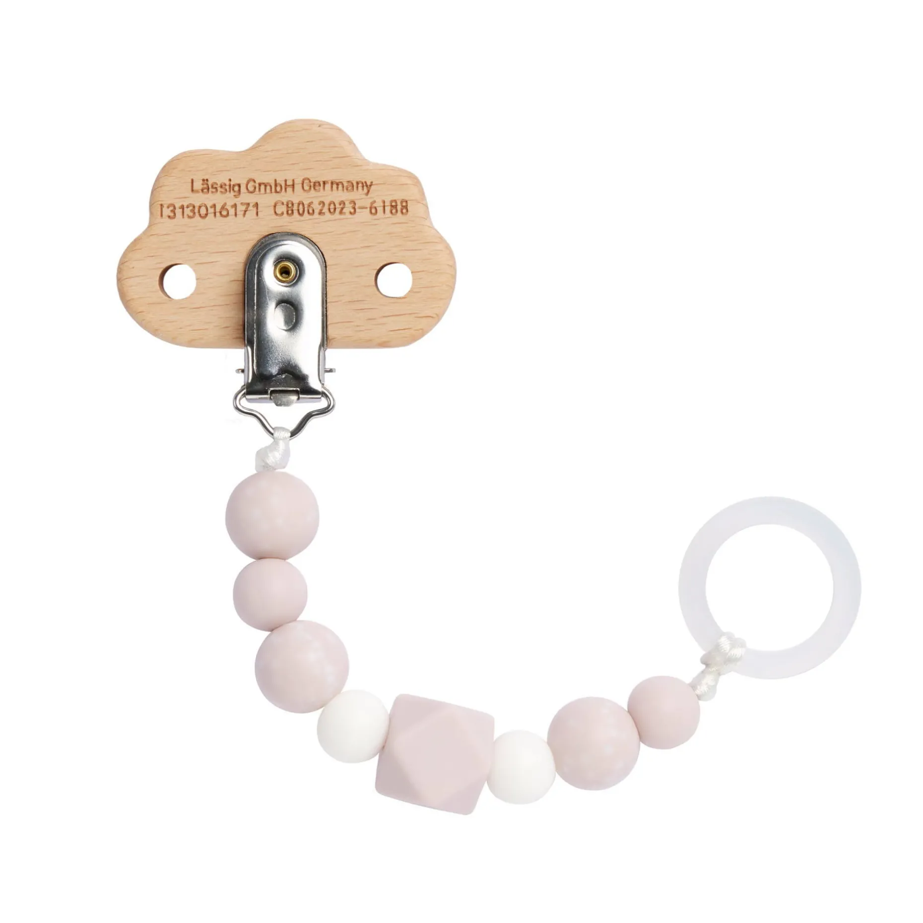 Schnullerkette - Little Universe, Wolke Rosa