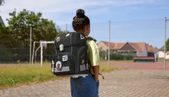 Schulranzen Set 7-teilig Boxy - Unique, Black
