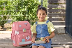 Schulranzen Set 7-teilig Boxy - Unique, Pink