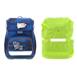 Schulranzen Set 6-teilig Light - Unique, Space Blau