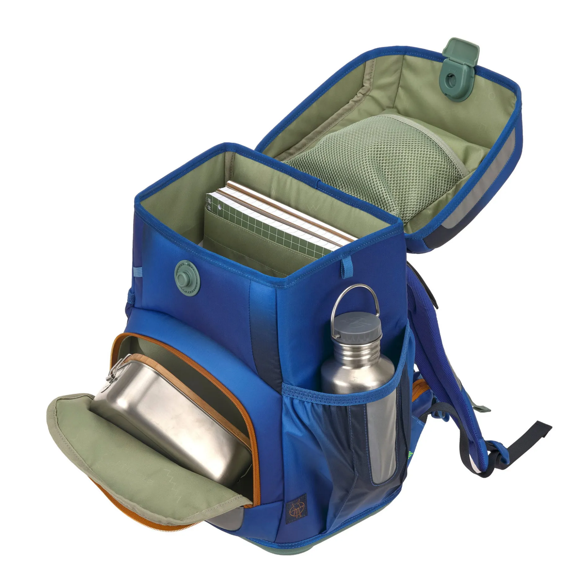 Schulranzen Set 6-teilig Light - Unique, Space Blau