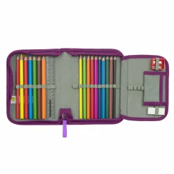 Schulranzen Set 7-teilig Slim - Unique, Lila